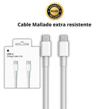 Cable Mallado USB-C a USB-C Apple