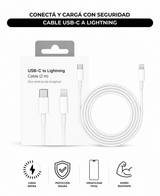 Cable USB-C a Lightning Apple