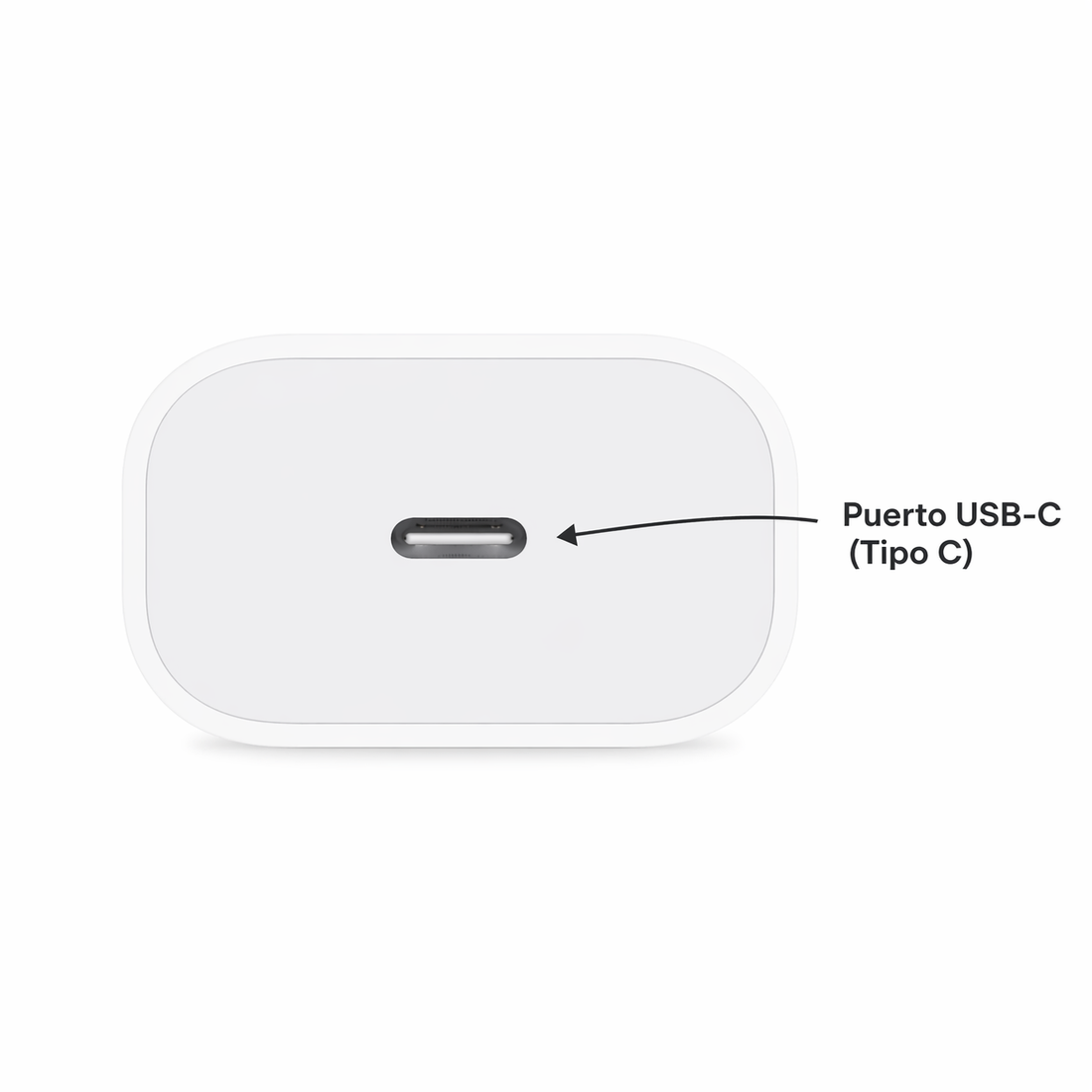 Cargador 20W USB-C (carga rápida)
