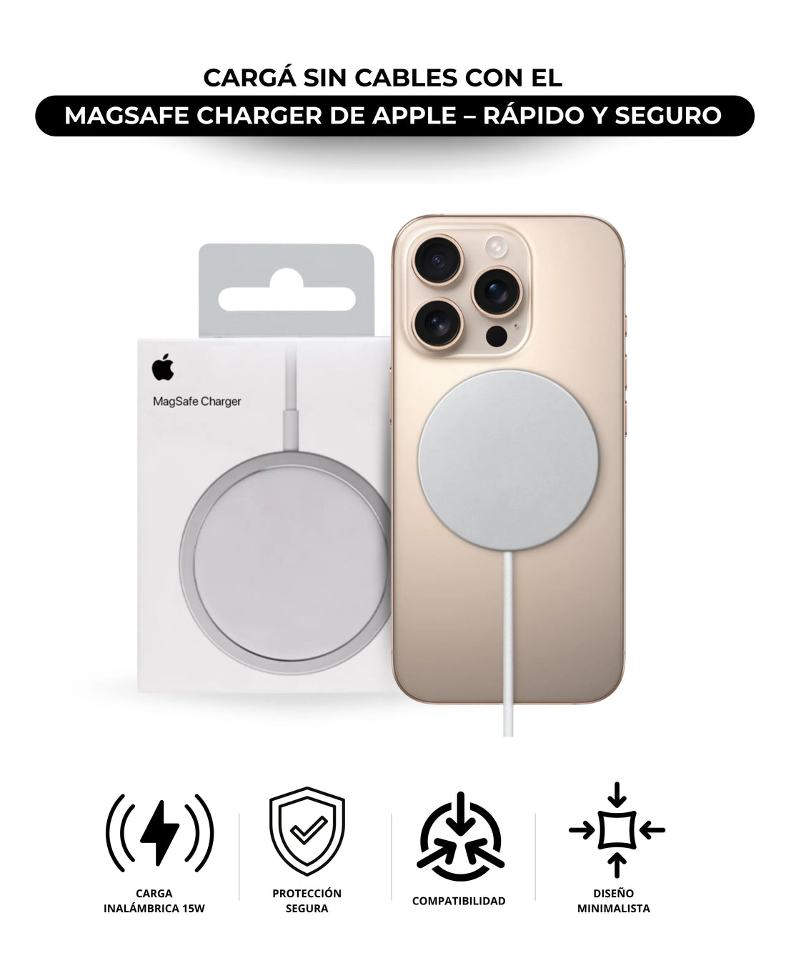 Cargador MagSafe Apple